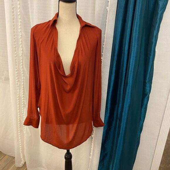 Haute Hippie 100% silk blouse, XS - Picture 3 of 9